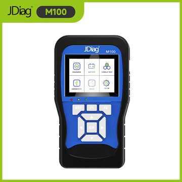 เครื่องอ่านโค้ดวินิจฉัยเครื่องสแกนรถจักรยานยนต์ OBD JDiag M100 สำหรับ Honda Kawasaki Yamaha Suzuki 